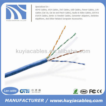 1000FT Cat5e UTP Solid White Network Ethernet Cable